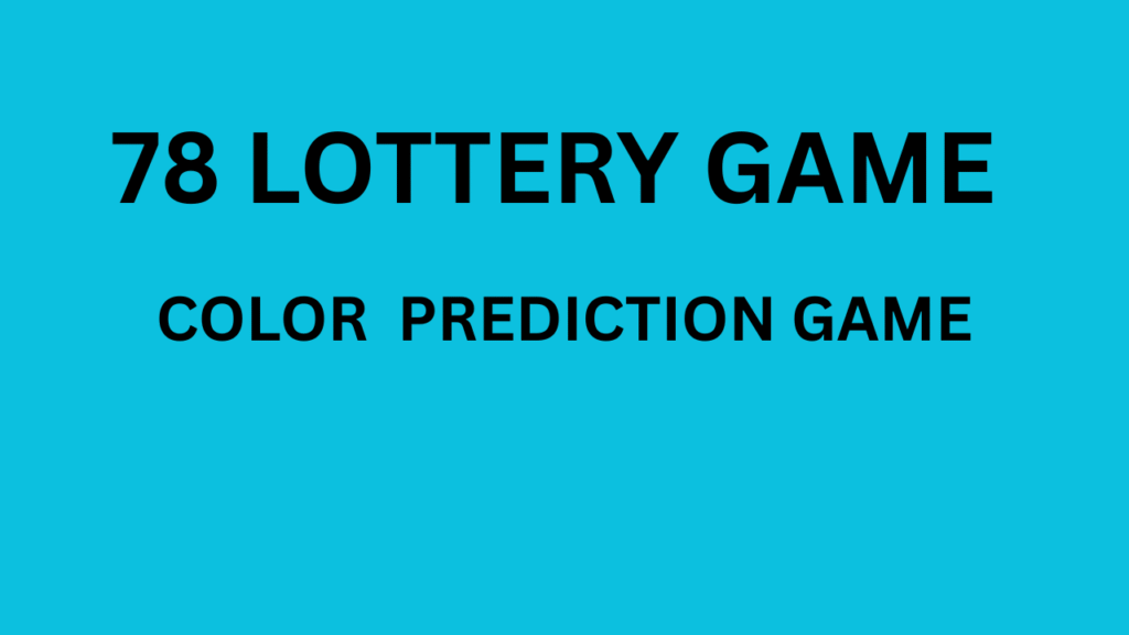 78 LOTTERY GAME